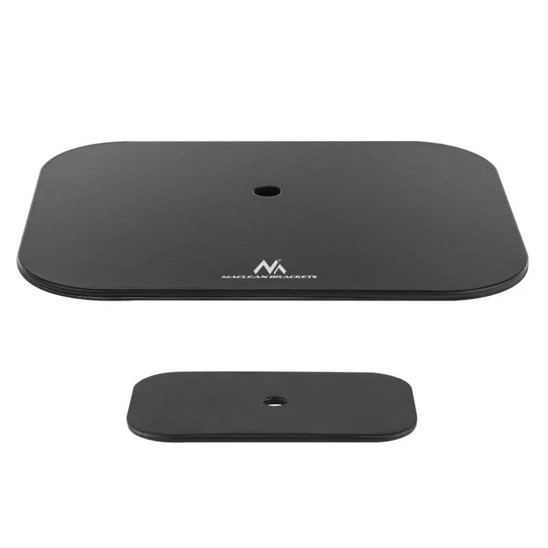 Maclean MC-929 placa de reforço de tampo para suportes de secretária para monitor, preto