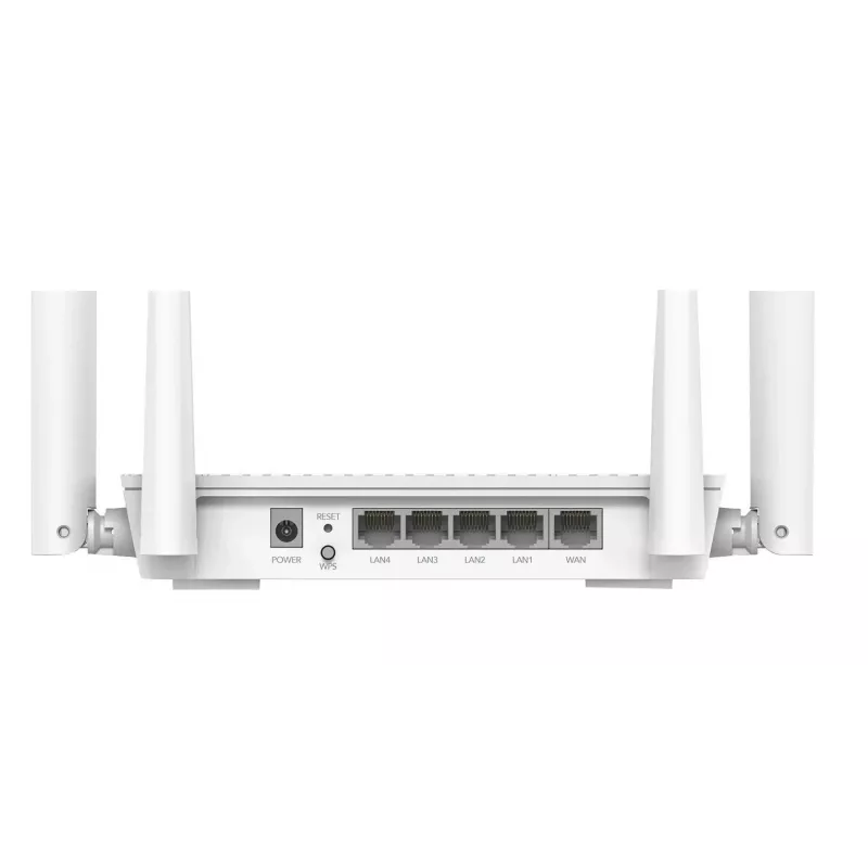 Router sem fios Cudy AX3000 (Wi-Fi 6 dual band 2,4/5 GHz, Gigabit Ethernet, 4x LAN, 2402+574 Mbit/s)