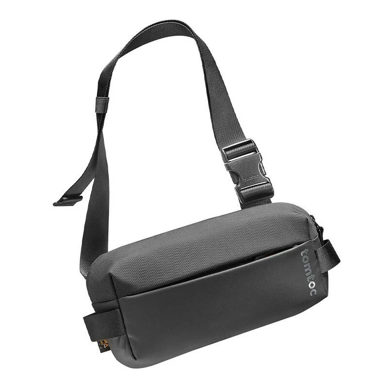 Bolsa de tiracolo Tomtoc Explorer-T21 S — companheiro compacto para o essencial, preto