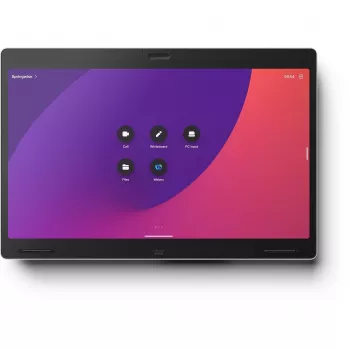 Dispositivo de videoconferência Cisco Webex Board Pro 55 G2 – ecrã interativo de 55 polegadas, certificado para Microsoft Teams Rooms