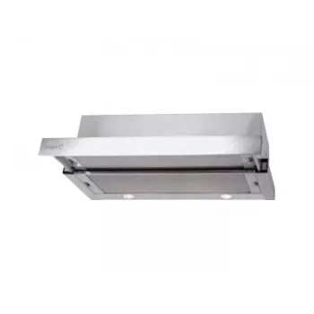 CATA | Exaustor | TF 2003 Duralum 600 | Classe de eficiência energética C | Telescópico | Largura 60 cm | 390 m³/h | Controlo mecânico | Aço inoxidável | LED