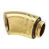 Adaptador Barrow 45° rotativo G1/4 polegadas rosca macho para G1/4 polegadas rosca fêmea TDWT45-B01 GO dourado