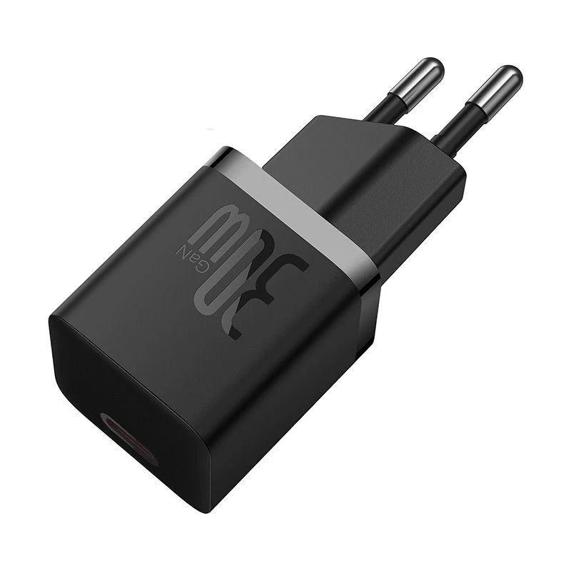 Fonte de alimentação Baseus P10110902113-01 USB-C GaN5 mini 30W Preta