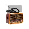 Rádio analógico BLOW RA10 AM/FM Solar 77-540 — recetor AM/FM com painel solar e bateria de reserva