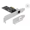 Delock - Adaptador de rede - PCIe 2.1 Low-Profile - 2,5GBase-T (89598)