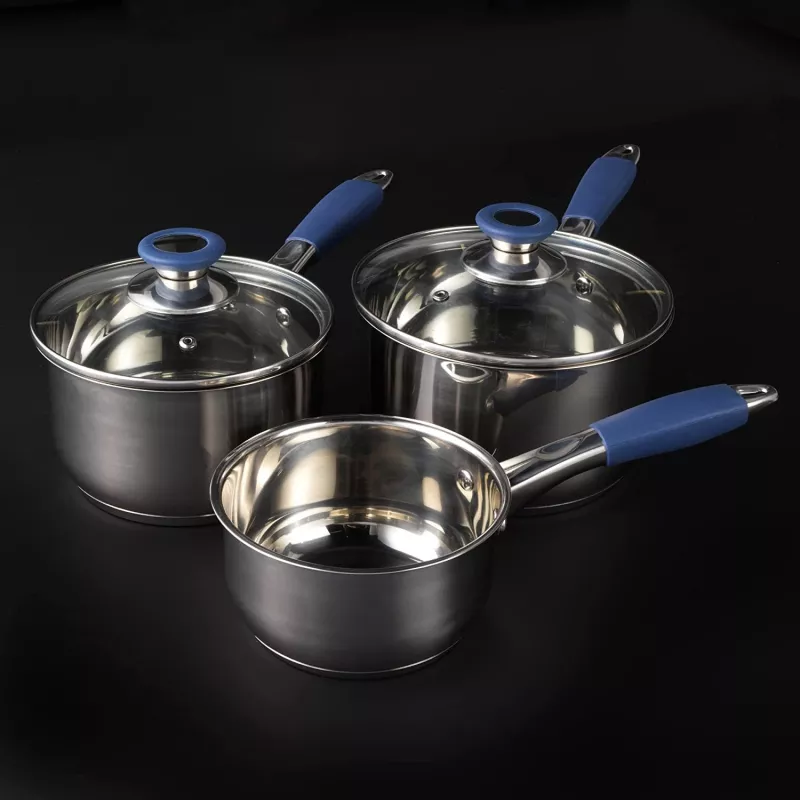 Conjunto de panelas Russell Hobbs RH01178EU 3 peças, azul