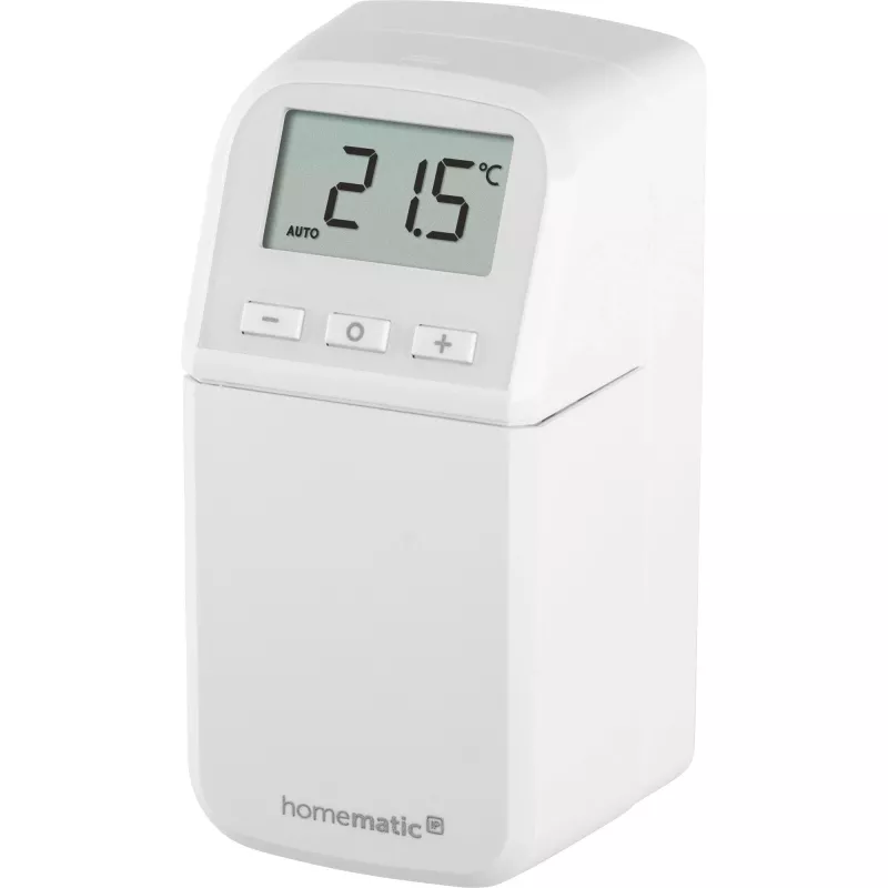 Termostato para radiador – compact plus (HmIP-eTRV-CL), termostato de aquecimento branco