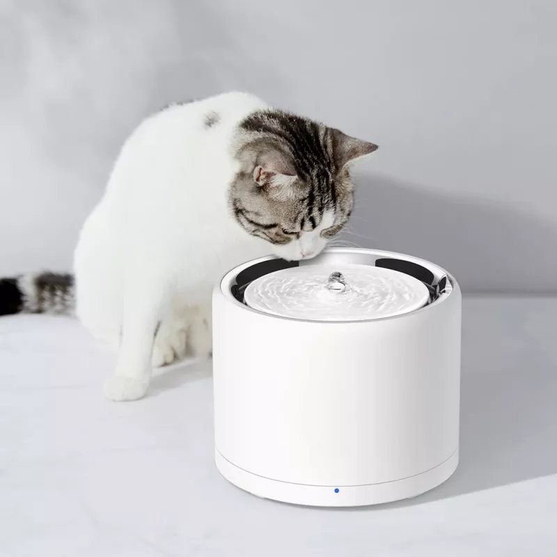 Bebedouro para cães/gatos PETKIT EverSweet 3 Pro UVC Acrilonitrilo-Butadieno-Estireno (ABS), Silicone, Aço inoxidável Branco Universal Bebedouro automático para animais
