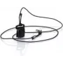 Cordão de segurança ASCOM compatível com d43 / d63 / i63 / d81 / Myco Handsets - preto (660201)