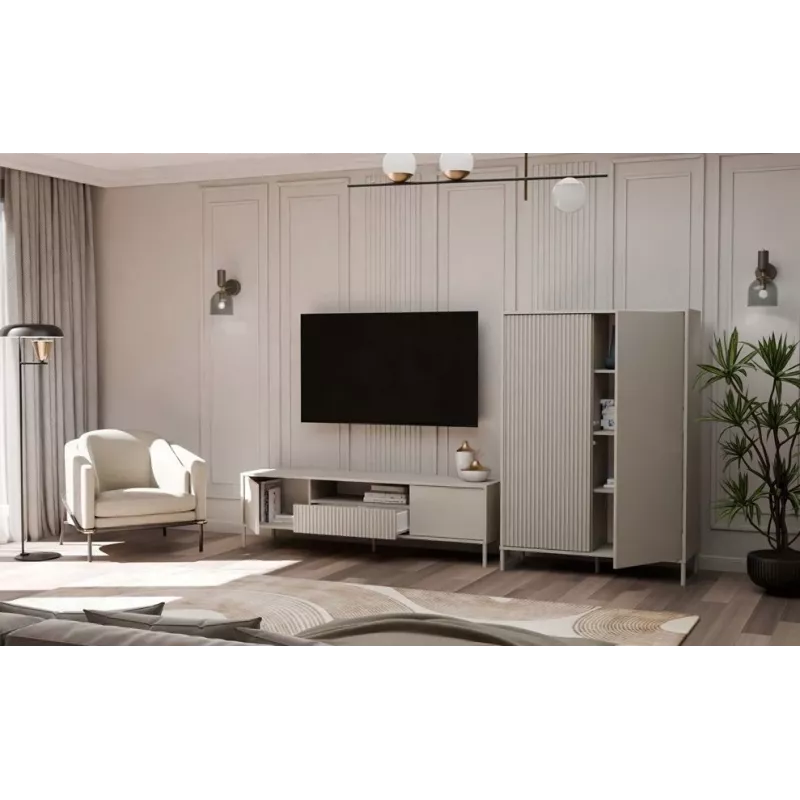 KAMARO 2DD fino/GŁ SHOWROOM cor caxemira