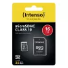 MEMÓRIA MICRO SDHC 16GB C10/COM ADAPTADOR 3413470 INTENSO