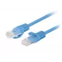 PATCHCORD Cat.5E UTP 1.5M azul FLUKE PASSED LANBERG pack de 10
