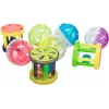 Bola de brinquedo para gatos Trixie Ball Trixie Ball and Roll, plástico, campainha, multicolor, Ø 4,5 cm, 1 unid.
