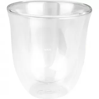 Copo de café De’Longhi 5513214601 transparente 2 unid. 190 ml