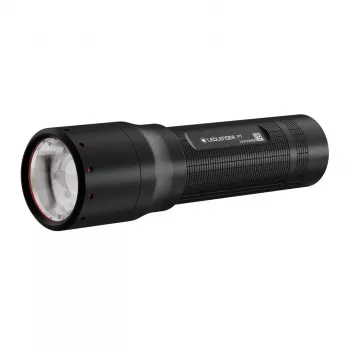 Ledlenser P7 lanterna de mão preta LED