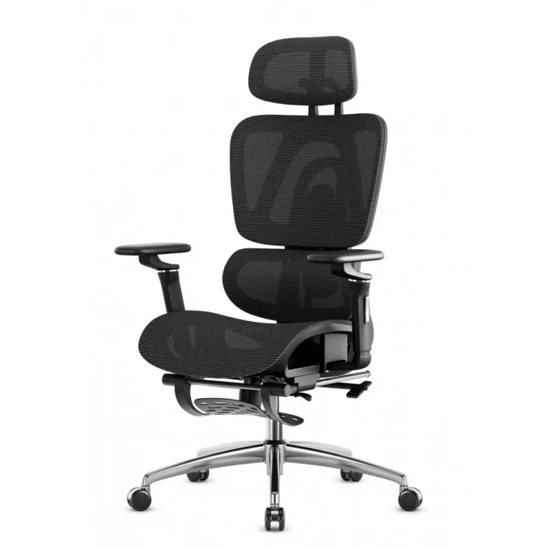 Cadeira de escritório mark adler Expert 7.9 preta – cadeira giratória ergonómica, tecido preto, modelo MA-EXPERT 7.9 preto
