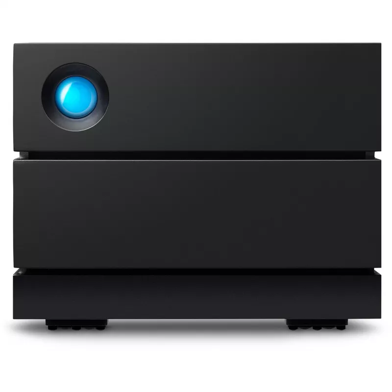 LACIE 2big RAID 16 TB USB-C 3,5 polegadas Hot-Swap discos IronWolf Pro 7,2 rpm 5 anos de recuperação de dados incluída