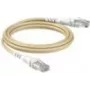 Cabo de patch RJ45 Patchsee ThePATCHCORD Cat. 6A, U/UTP, extra fino, bege, 7,6 m (TPC-LB-U/25)