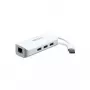TRENDnet TU3-ETGH3 adaptador de USB 3.0 para Gigabit Ethernet com hub USB de 3 portas