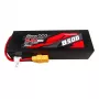 Pack de baterias LiPo Gens ace G-Tech 8500mAh 14.8V 60C 4S1P, caixa em material PC com ficha XT90