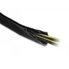 DeLOCK bainha para cabos neoprene flexível com fecho de correr 1,5 m x 100 mm preto