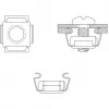 Conjunto de montagem LogiLink M6 para componentes de 48,30 cm (19