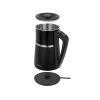 Chaleira elétrica LAFE 1,7L 2200W preta