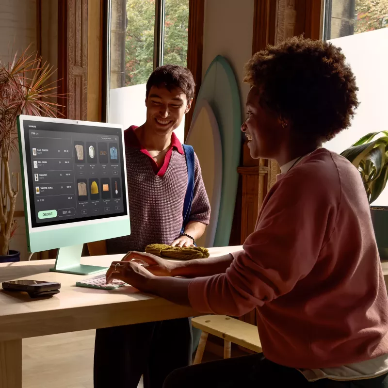 Apple iMac 24 polegadas com ecrã Retina 4.5K, vidro com textura nano: chip M4 com CPU de 10 núcleos e GPU de 10 núcleos, 256 GB SSD, 16 GB – Prateado (MD3H4D/A)