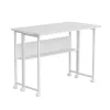 Secretária móvel Maclean branca MC-126W 50kg