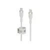 Belkin BOOSTCHARGE PRO Flex Cabo USB 3 m USB 2.0 USB C branco (CAB011BT3MWH)