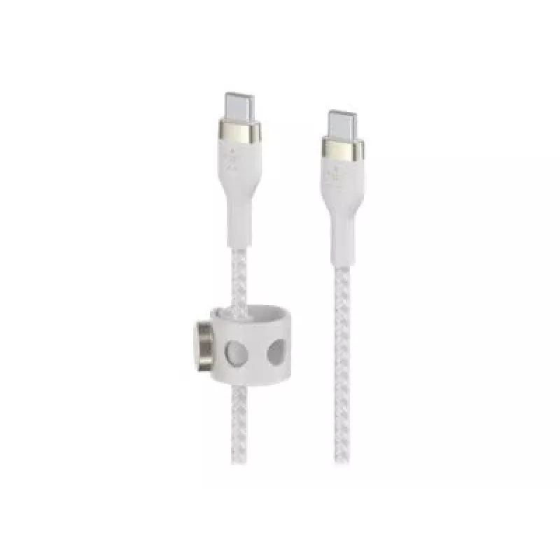 Belkin BOOSTCHARGE PRO Flex Cabo USB 3 m USB 2.0 USB C branco (CAB011BT3MWH)