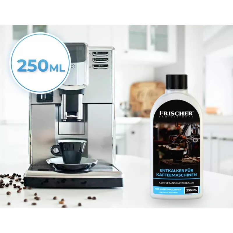 Descalcificante FRISCHER FR00013_250 concentrado 0,25 L para máquinas de café