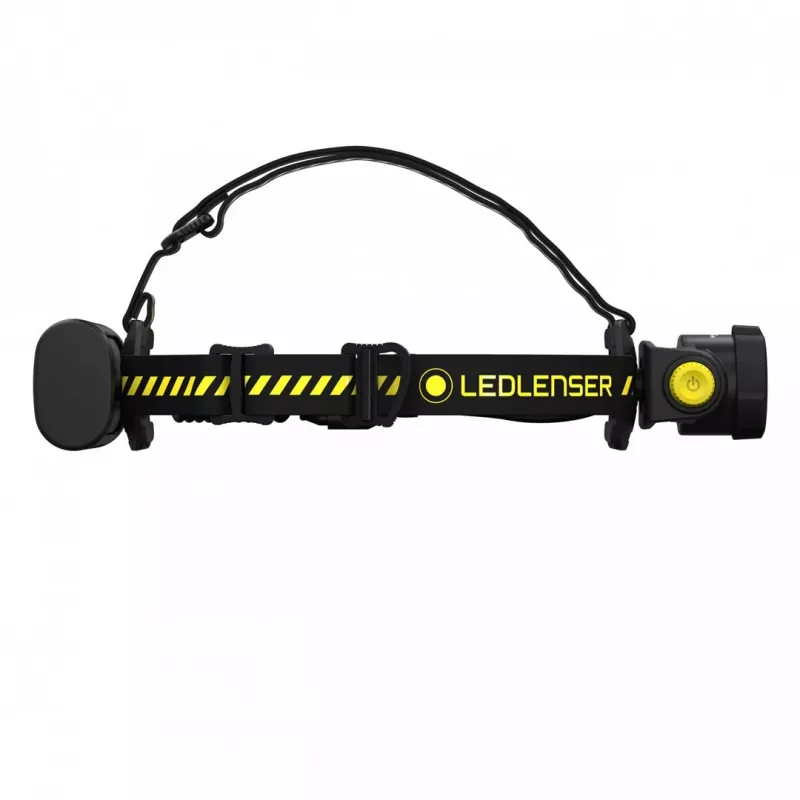 Lanterna de cabeça Led Lenser H15R Work preto amarelo