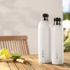 Brita sodaTRIO 1046738 garrafa para carbonatador, aço inoxidável, 0,65 l, branca