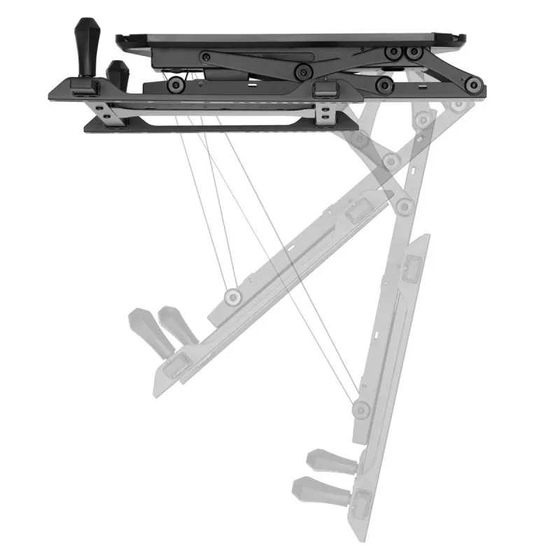 Suporte de teto elétrico para TV MACLEAN MC-880 para televisores de 32–70 polegadas, máx. 35 kg, VESA até 600×400