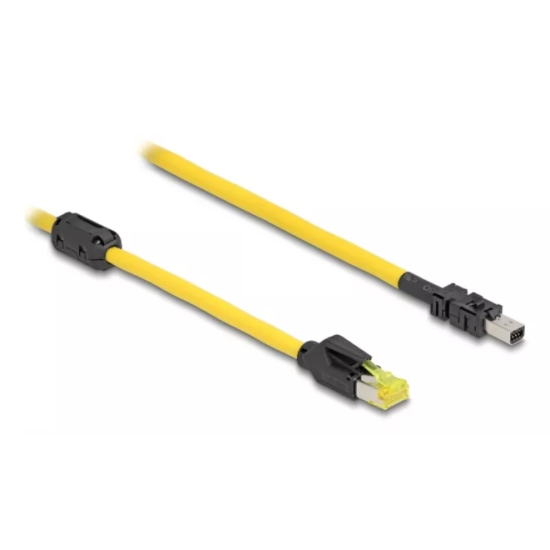 Cabo de rede DeLOCK 81253 Preto Amarelo 5 m Cat6
