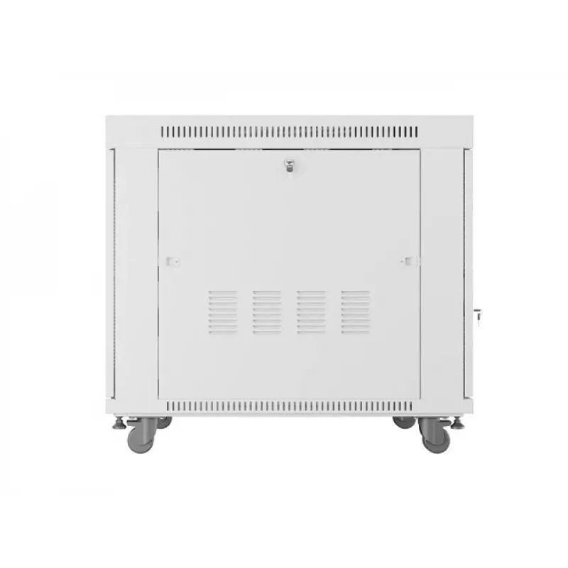 Armário rack LANBERG FF01-8015-23SL 19 polegadas 15 U, cinzento, porta frontal perfurada