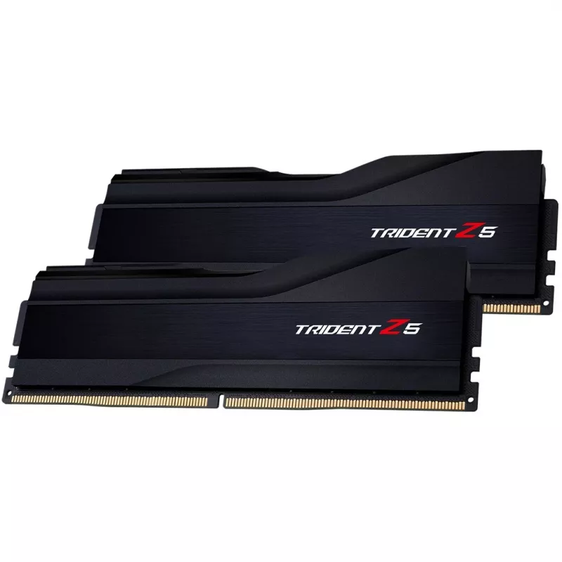DIMM 32 GB DDR5-7600 (2x 16 GB) Dual-Kit, memória preta, F5-7600J3646G16GX2-TZ5K, Trident Z5, INTEL XMP