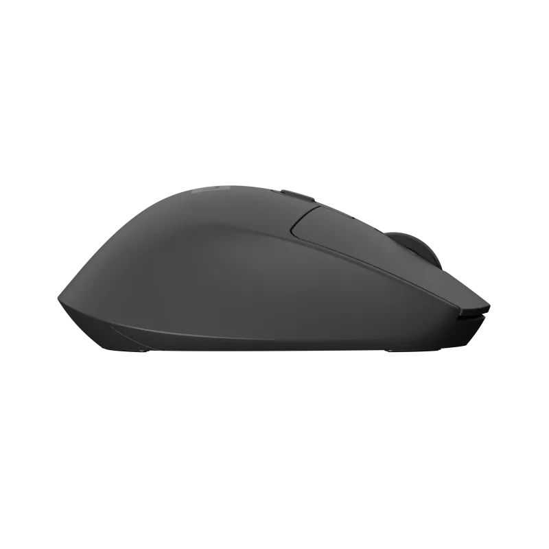 Rato sem fios NATEC KITE NMY-2347, até 4000 DPI, cliques silenciosos, roda de deslocamento inclinável, preto
