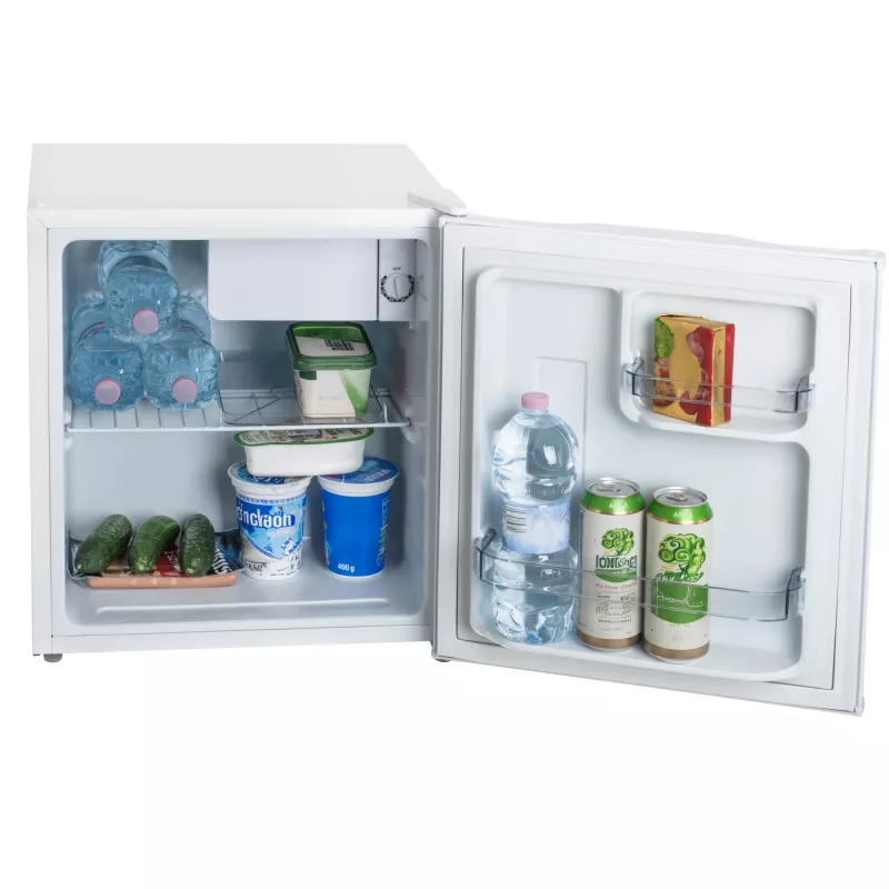 Frigorífico Adler | AD 8096 | Classe de eficiência energética E | Instalação livre | Frigorífico de volume total | Altura 51 cm | Capacidade líquida do compartimento de refrigeração 45 L | 39 dB | Branco