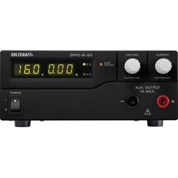 Fonte de alimentação de laboratório VOLTCRAFT, ajustável DPPS-16-60 1 - 16 V/DC 0 - 60 A 960 W USB programável Número de saídas 1 x (DPPS-16-60)