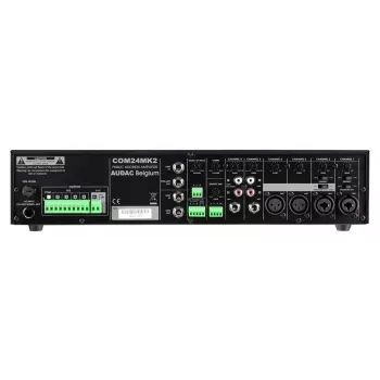 Amplificador de áudio AUDAC COM24MK2 240W Class D preto