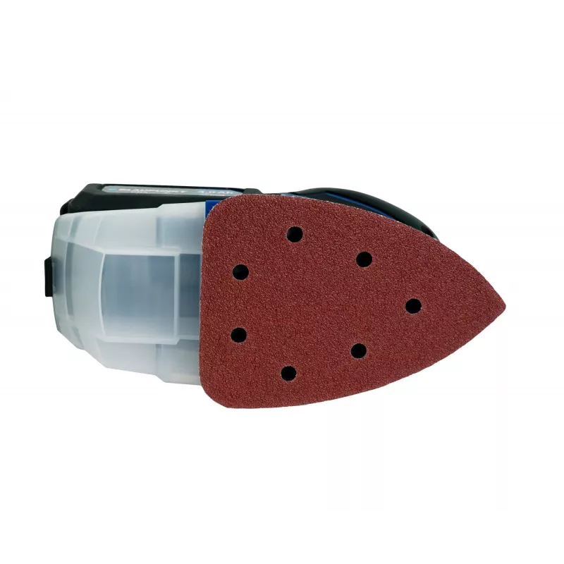 Lixadeira de detalhe BLAUPUNKT CO2010 18 V sem fios, manual para lixar pequenas superfícies