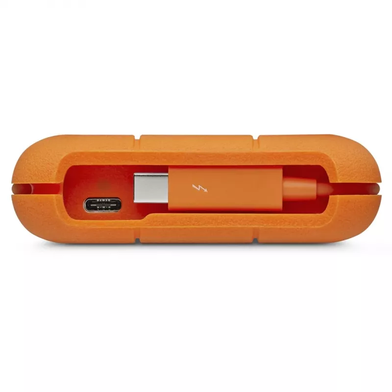 Disco externo LaCie Rugged USB-C 5 TB USB Type-C 3.2 Gen 1 (3.1 Gen 1) cinzento amarelo