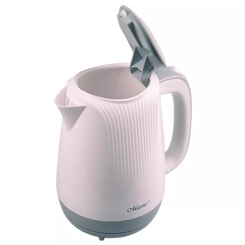 Feel-Maestro MR042 chaleira branca 1,7 L Cinzento, Branco 2200 W