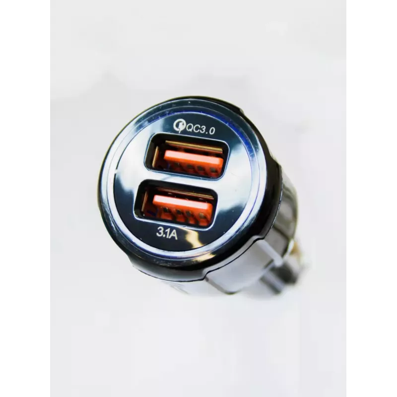 Manta MCC01QC3 carregador para automóvel, 2x USB, Quick Charge 3.0