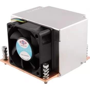Inter-Tech Dynatron R-5 2U cooler ativo para CPU, LGA2011/2066, 60 mm