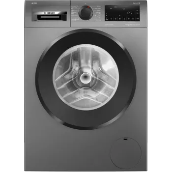 Máquina de lavar roupa Bosch | WGG244RFSN | Classe de eficiência energética A | Carga frontal | Capacidade de lavagem 9 kg | 1400 rpm | Profundidade 59 cm | Largura 59,8 cm | Visor | LED | Cinzento