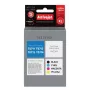 Multipack de tinte compatível ActiveJet AEB-715N — preto (pigmentado) 15 ml + ciano, magenta, amarelo 15 ml (XL)