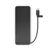 Lenovo 4X11N40212 Docking station/replicador de portas para portátil com fios, USB 3.2 Gen 1 (3.1 Gen 1) Type-C, preto